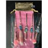 Image 2 : 5PC Lilo & Stitch Makeup Brush Set - New