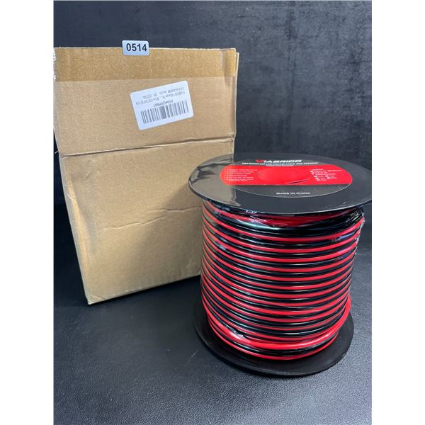 Viabrico 16Gauge Red/Black Electrical Wire; 135FT Large Roll; Copper Clad Aluminum Wire - New