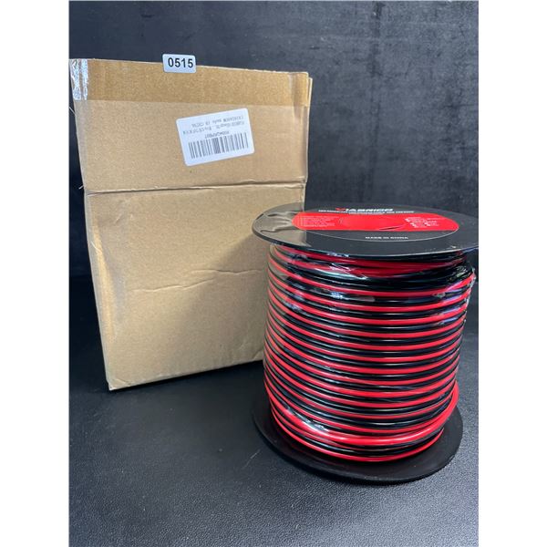 Viabrico 16Gauge Red/Black Electrical Wire; 135FT Large Roll; Copper Clad Aluminum Wire - New