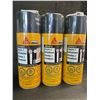 Image 1 : 3 Cans of Sika All-Season Low Expansion Polyurethane Foam (340g) for Doors/Windows - New