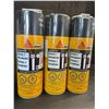Image 1 : 3 Cans of Sika All-Season Low Expansion Polyurethane Foam (340g) for Doors/Windows - New