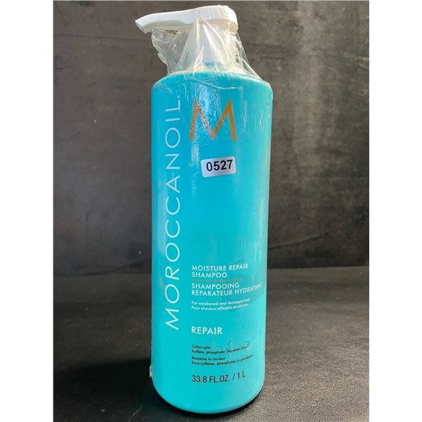 Moroccanoil Moisture Repair Shampoo (1L Large Size) For Weak/Damaged Hair - New Sealed