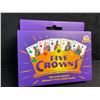 Image 2 : 3 Five Crowns The Five-Suited Rummy-Style Card Games - Great for Adult Game Night! - New
