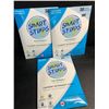 Image 1 : 3 Packs of Smart Strips Eco-Friendly Laundry Detergent Strips; Fresh Breeze (38 Loads) - New