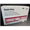 Image 1 : Scotch-Brite 20-Pack of General Purpose Hand Pads; 9 in x 6 in Size - New