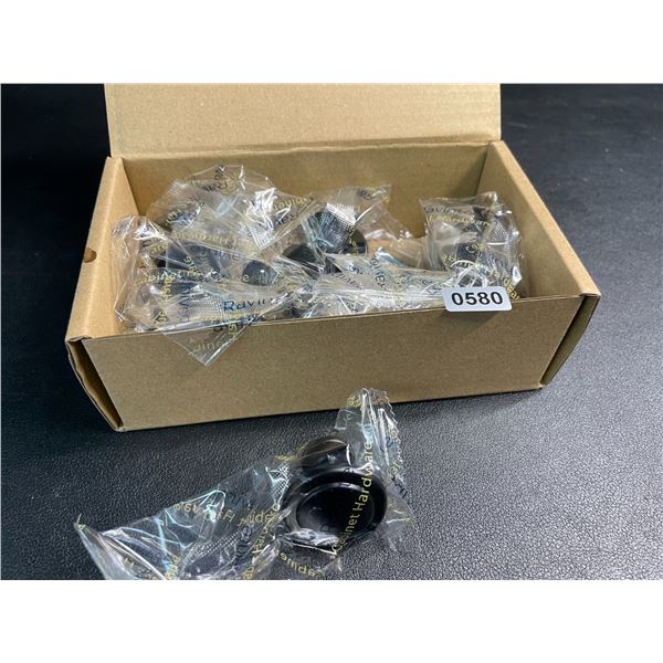 10-Pack of Ravinte Cabinet Knobs/Drawer Knobs - 1-1/4" Knobs - Matte Black - New