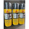 Image 1 : 3 Cans of Sika All-Season Low Expansion Polyurethane Foam (340g) for Doors/Windows - New