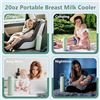 Image 10 : 1 Portable Breast Milk Cooler (20oz) with 2 Milk Storage Bottles - Brand New SEALED!