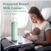 Image 7 : 1 Portable Breast Milk Cooler (20oz) with 2 Milk Storage Bottles - Brand New SEALED!
