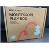 Image 2 : 1 Tiny Land Montessori Play Box Toy Set for Baby - Learning/Sensory Toys - Brand New