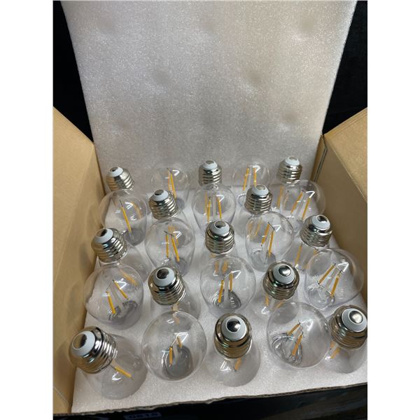 25-Pack Box of LED Edison Light Bulbs - E26 Socket - Brand New