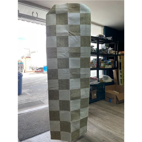 1 Indoor Area Rug/Carpet - Indoor Runner Rug (72" x 24" Size) Checkered Design - Brand New