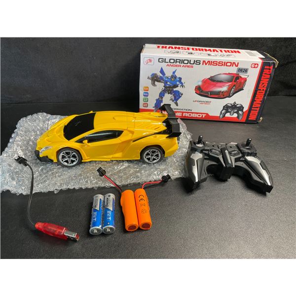 1 Transformer Style R/C Robot Vehicle Toy/Remote Control Car - Brand New