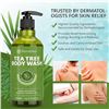 Image 6 : 1 RoyceDerm Tea Tree Body Wash (500ml) Soothing for Dry/Itchy Skin/Acne/Body Odor - New Sealed