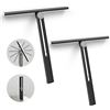 Image 1 : 2 2-Packs of Newe Shower Squeegees for Glass (11") All-Purpose Rotating Squeegees - New
