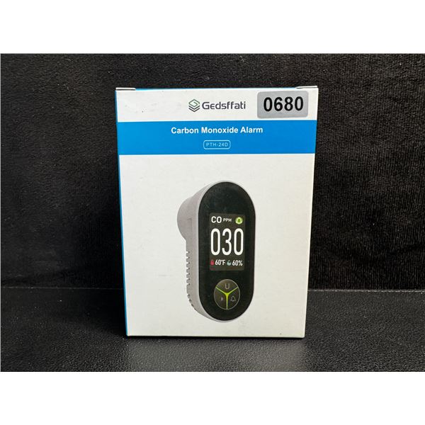 1 Gedsffati Carbon Monoxide Alarm with Smart Screen - New