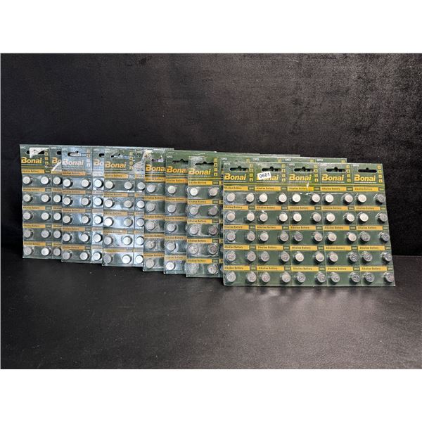 7 50-Packs of Bonai LR44 Alkaline Batteries - 350 Batteries Total! - New