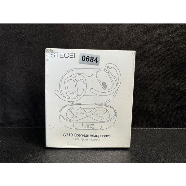 Stecei G219 Open-Ear Hi-Fi Wireless Sport Headphones; 36HR Playtime - New Sealed