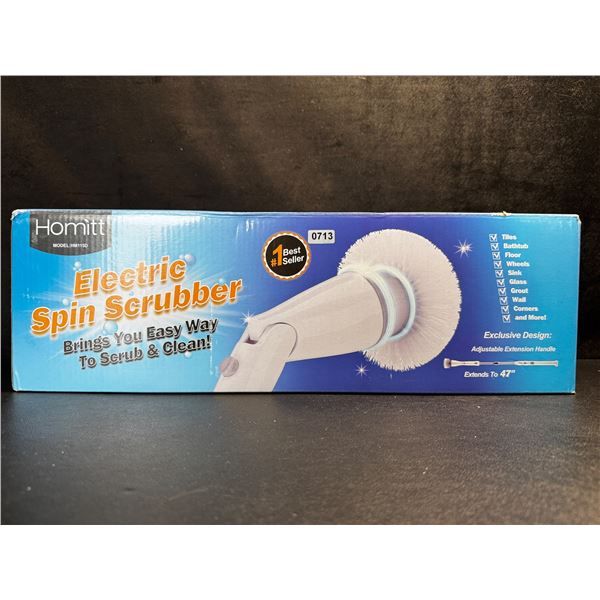 1 Homitt Electric Spin Scrubber for Home and Bathroom - New