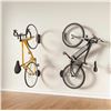 Image 4 : 2 Pack of Mountable Swivel Bike Racks with Tire Stops - New