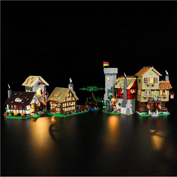 1 Briksmax LED Lego Lighting Kit 10332 for Medieval Town Square or Other Hobbies - New