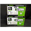 Image 4 : 2 Boxes of 20GA 12mm Meite Galvanized Fine Wire Staples (5,040PER BOX) - New