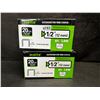 Image 4 : 2 Boxes of 20GA 12mm Meite Galvanized Fine Wire Staples (5,040PER BOX) - New