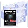 Image 1 : 1 Box of 50PCS Gold Magnetic 1 Touch UV Protected Card Slabs - New DMG Box
