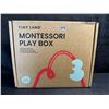 Image 4 : 1 Tiny Land Montessori Play Box Toy Set for Baby - Learning/Sensory Toys - Brand New