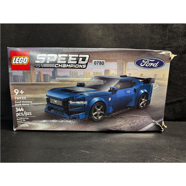 1 Lego Speed Champions Ford Mustang Dark Horse - 344PCS - New