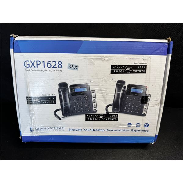 1 GXP1628 Small Business Gigabit HD IP Phone - New Open Box