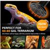 Image 4 : 3 2-Packs of Black Heal Smart Reptile 150W Heat Lamp Bulbs - New