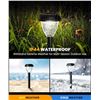 Image 5 : 8-Pack of Solar Pathway LED Lights for Lawn/Garden - New