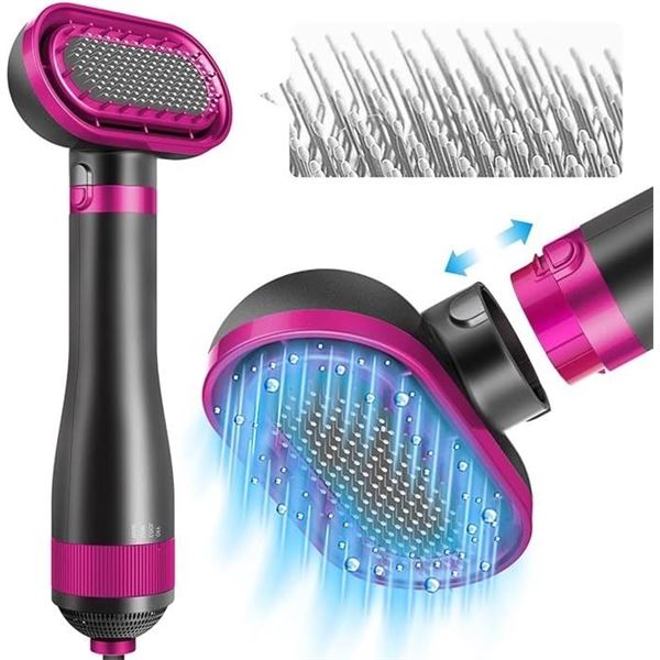 1 Parsmarodo Pet Hair Dryer Brush - 2-in-1 Blow Dryer/Grooming Brush - Brand New!