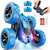 Image 1 : 1 Qunreda Q1 Remote Control 4WD R/C Stunt Car with LED Lights - Brand New