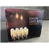 Image 2 : 8-Pack of LED Edison Light Bulbs - 6W - E12 Socket - 5000K - New