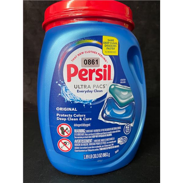 Persil Original Ultra Pacs Everyday Clean Laundry Detergent Pods - 1.89lb Tub/42 Ultra Pacs - New