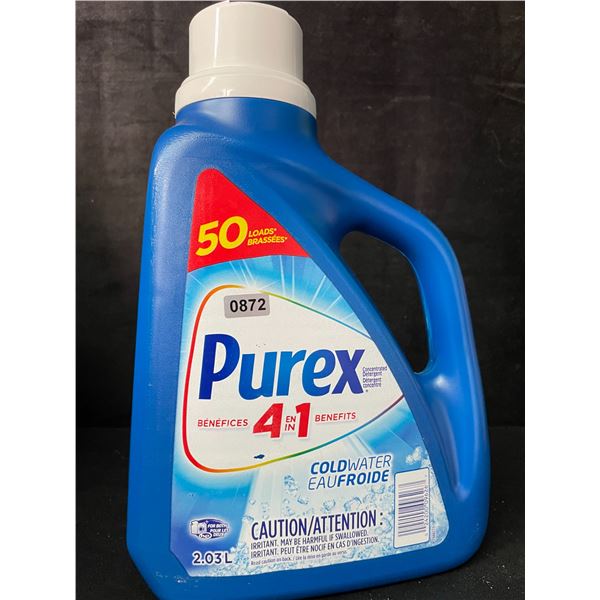 1 Jug of Purex 4-in-1 Coldwater Liquid Laundry Detergent - 2.03L/50 Loads - New