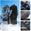 Image 2 : 4-Pairs of Kids Winter Gloves; Waterproof Warm Gloves for Outdoors - New
