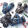 Image 3 : 4-Pairs of Kids Winter Gloves; Waterproof Warm Gloves for Outdoors - New