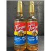 Image 1 : 2 Torani Classic Hazelnut Flavoring Syrups (750ml) - New Sealed (BB: 01-FEB-2027)