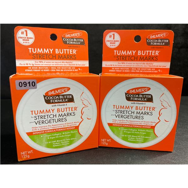 2 Palmer's Cocoa Butter Formula Tummy Butter for Stretch Marks (125g) - New