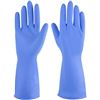 Image 1 : 6-Pairs of IUCGE Rubber Cleaning Gloves for Household/Cleaning - Reusable - Size XL - New