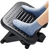 Image 1 : 1 Huanuo Adjustable Ergonomic Foot Rest with Massage Texture/3-Height Position - New (Dmg Box)
