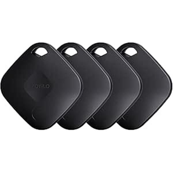 4-Pack of Smart Tags/Smart Item Trackers - Compatible with Apple iOS "Find My" App - New