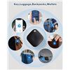 Image 9 : 4-Pack of Smart Tags/Smart Item Trackers - Compatible with Apple iOS "Find My" App - New