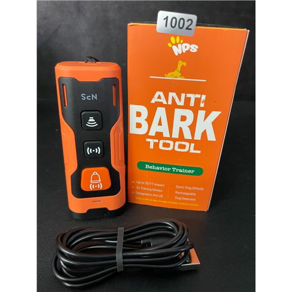 1 NPS Dog Bark Control Device/Dog Behavior Trainer Tool - Brand New