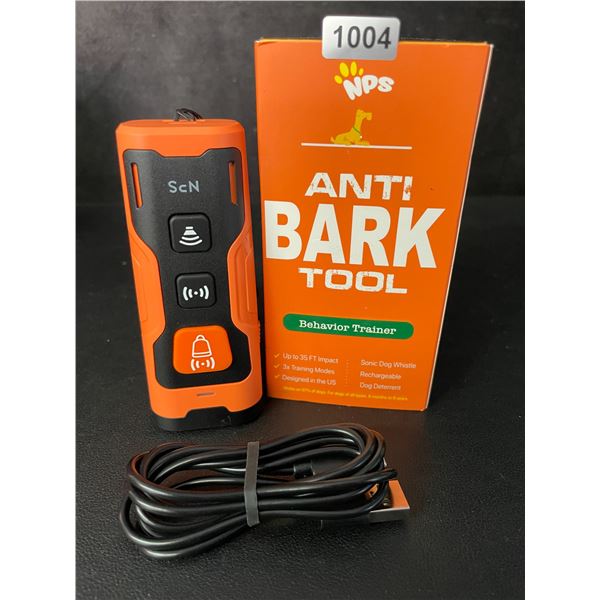 1 NPS Dog Bark Control Device/Dog Behavior Trainer Tool - Brand New