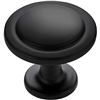 Image 1 : 10-Pack of Ravinte Cabinet Knobs/Drawer Knobs - 1-1/4" Knobs - Matte Black - New