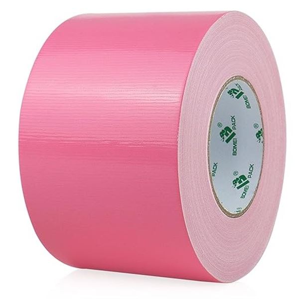 1 4" Wide, Large 180FT Roll of Pink Duct Tape - Heavy-Duty, Strong Industrial Duct Tape - New